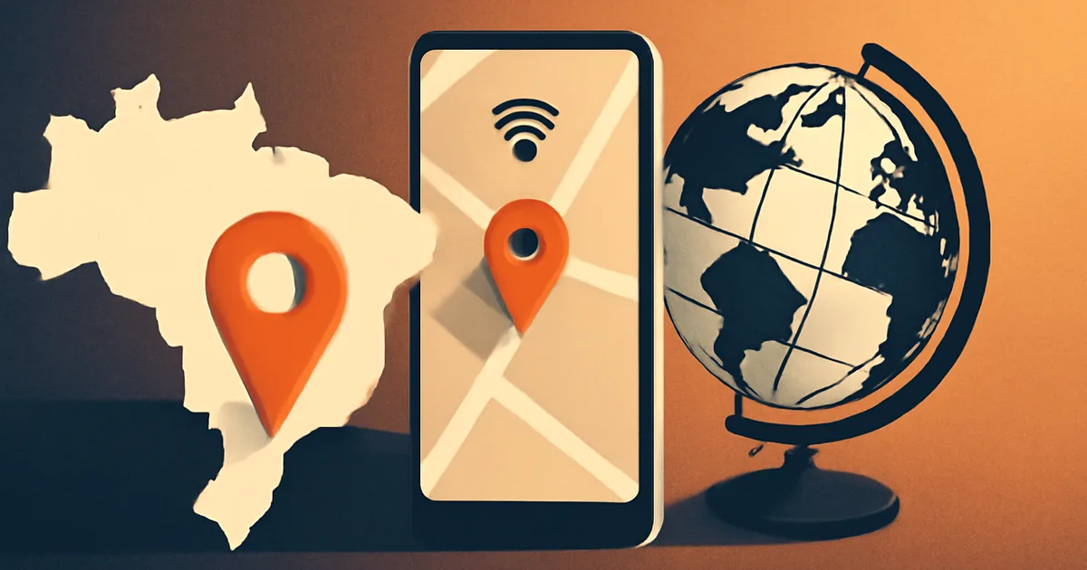 Geolocalização e cerca virtual no ponto